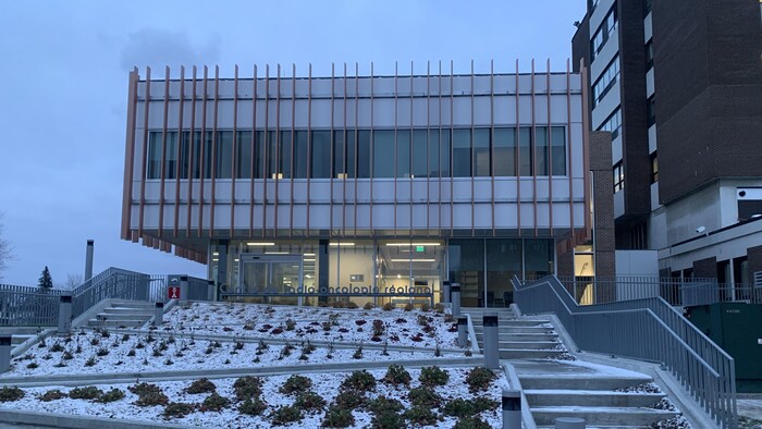 Le Centre régional de radio-oncologie de Rouyn-Noranda.