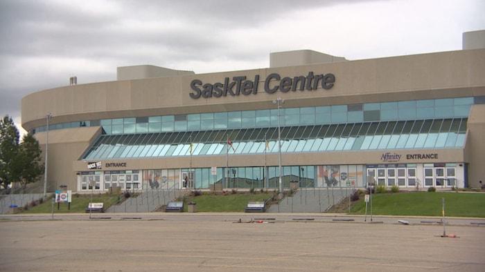 Le Centre Sasktel de Saskatoon, en Saskatchewan, en 2018.