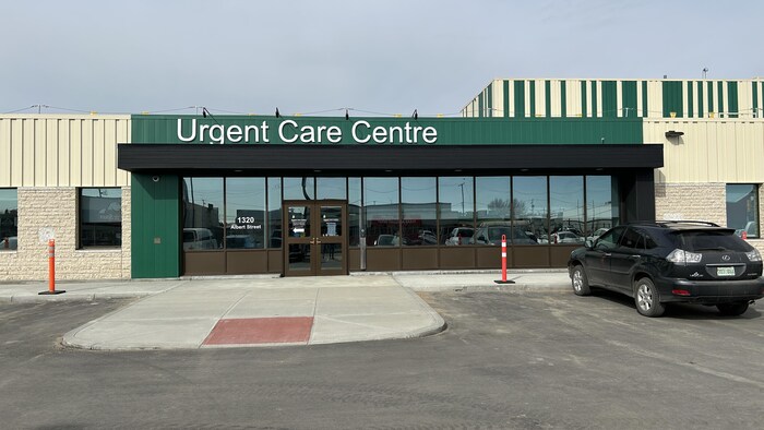 Le centre de soins d'urgence à Regina, le 9 avril 2024.