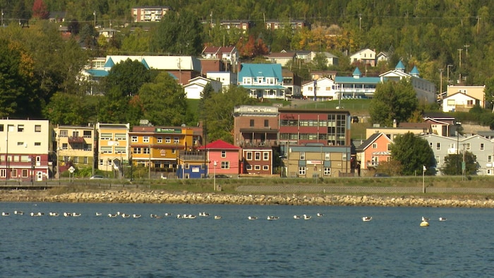 Centre-ville de Gaspé.