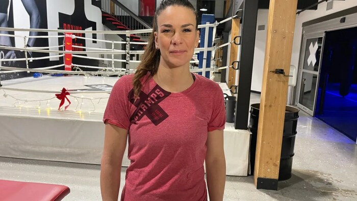 Jelena Mrdjenovich au Champs Boxing Studio.