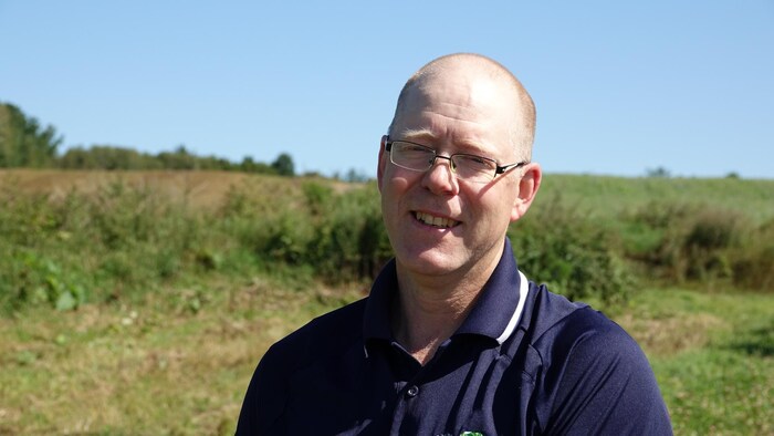 Patrick Arsenault, propriétaire de la ferme Capino de Caplan.