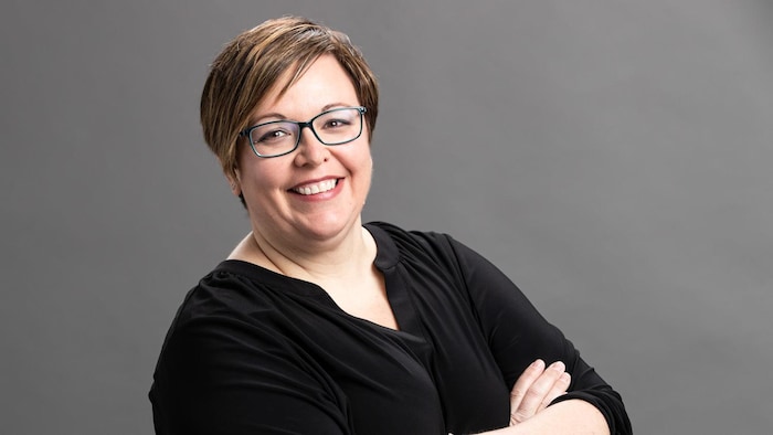 Portrait de Chantal Jolette, géologue à Sudbury.