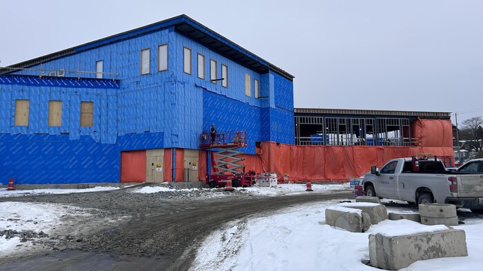 Un chantier de construction.