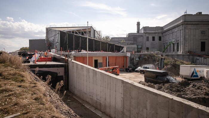 Un chantier de construction.