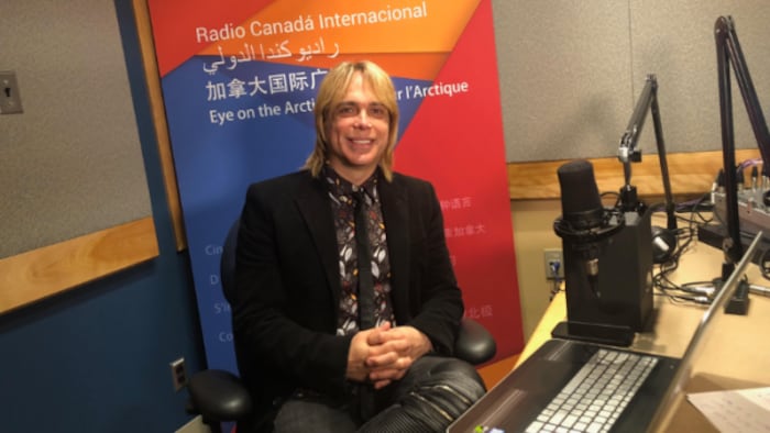 الفنان شربل مورينو في لقائه الأول عبر اثير راديو كندا الدولي في تشرين الأول / أكتوبر 2019 (أرشيف).