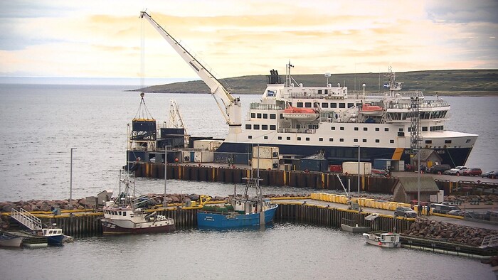Chargement du Bella Desgagnés