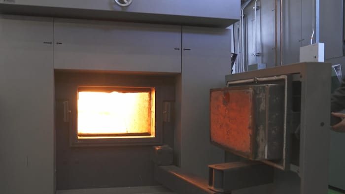 Une chaudière à la biomasse.
