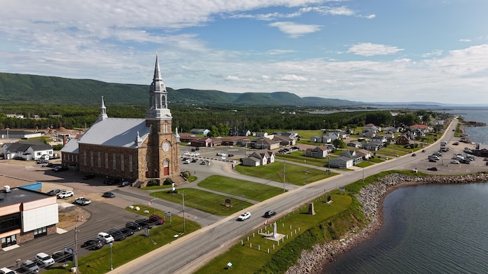 L'église Saint-Pierre à Chéticamp.