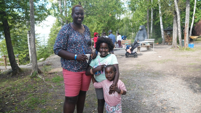 Une famille.