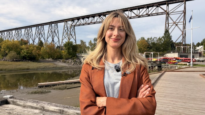 Mère de deux garçons et avocate, Chloé Fauchon tente de se faire élire dans Louis-Hébert pour le Parti québécois.