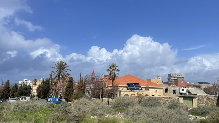 Vue générale du quartier chrétien de Tyr.