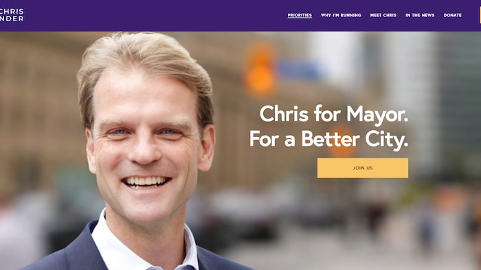  Chris pour la mairie. Pour une ville meilleure.