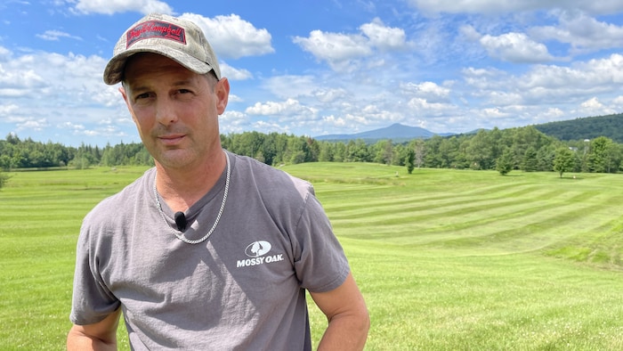 Christian Bissonnette est le propriétaire des terrains où sont situées les maisons mobiles.