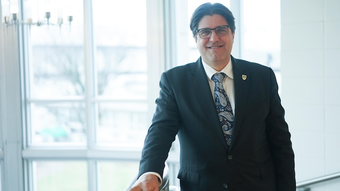 Photo du recteur de l'UQTR.