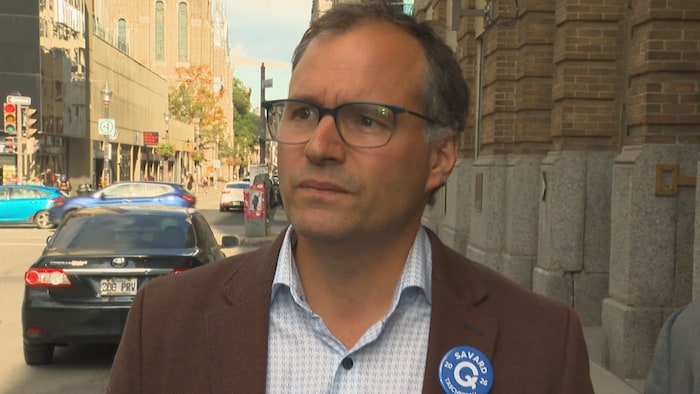 Christian Savard, candidat du PQ dans Taschereau.