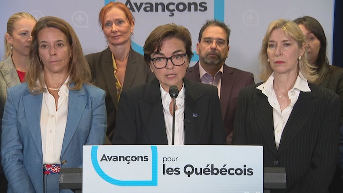 Christine Fréchette, cheffe de la Coalition avenir Québec