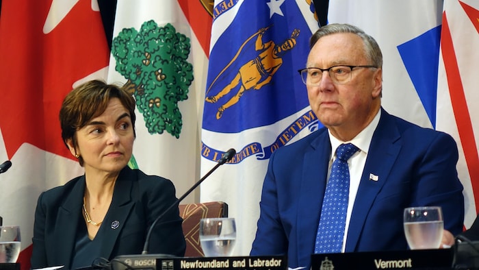 Chrtsine Fréchette et Tony Wakeham.