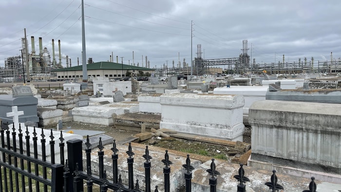 Le cimetière de Reserve.