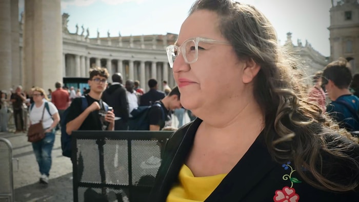 La cheffe nationale de l'Assemblée des Premières nations Cindy Woodhouse.