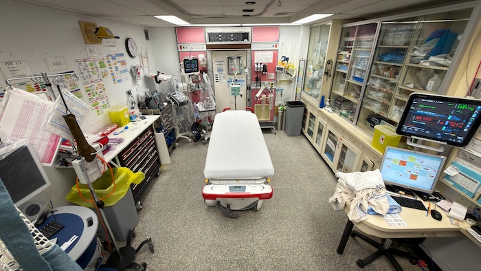 L'hôpital de Sept-Îles, 9 avril 2026.