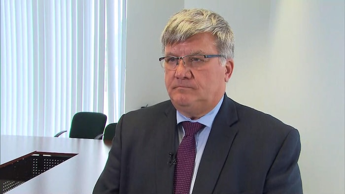 Christian Gagné en entrevue.