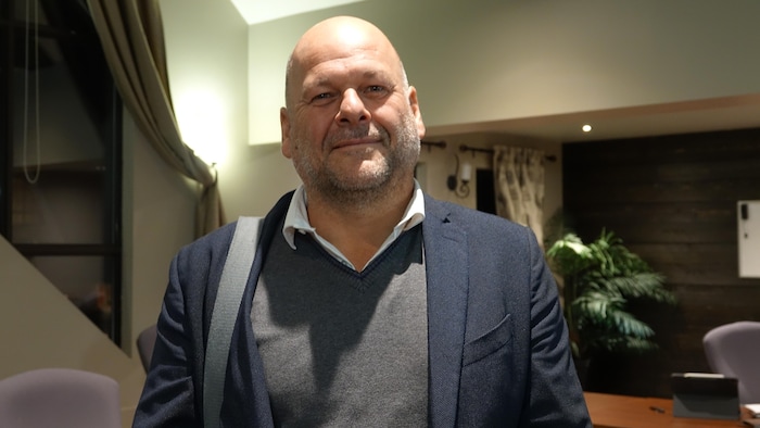 Claude Cyr photographié lors du CA du 13 novembre 2024.