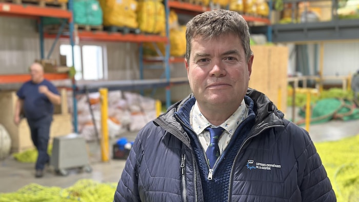 Claudio Bernatchez, directeur général de l’Association des capitaines-propriétaires de la Gaspésie