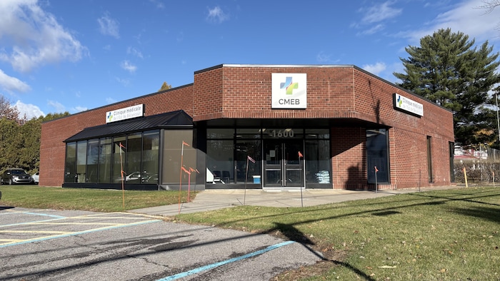 La devanture de la Clinique médicale de l'Est de Bécancour.