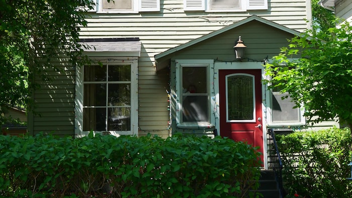 La maison de l'ancien premier ministre dans le quartier Nutana à Sakastoon en mai 2025