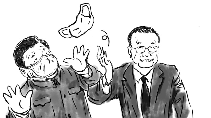 Comic Xi and Li