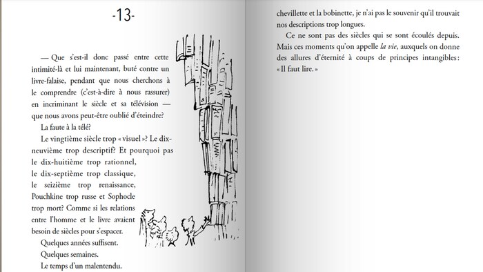 Une maison d'édition sherbrookoise publie une version illustrée de Comme un  roman de Daniel Pennac