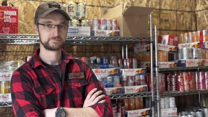 Emmanuel Ross-Morel prend la pose.