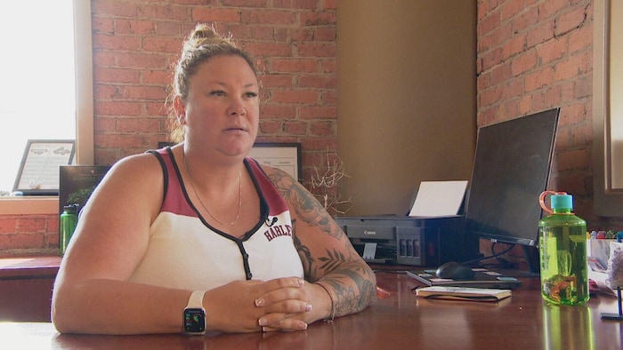 La conseillère en toxicomanie et thérapeute en santé mentale à Regina, Lauren MacDonald.