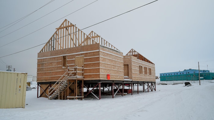 Un logement en construction.