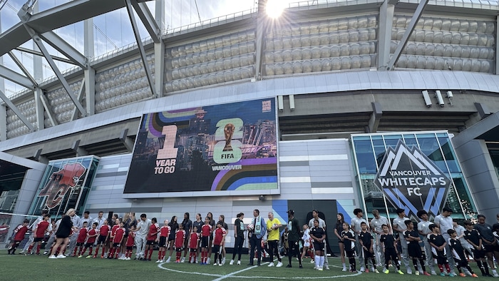 Le stade BC Place à Vancouver.