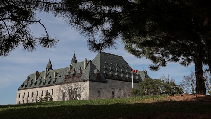 L'immeuble de la Cour suprême du Canada, à Ottawa.