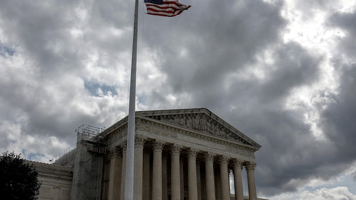 La façade de la Cour suprême des États-Unis.