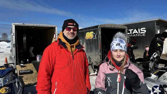 Pascal Dion et Rosalie Dion.