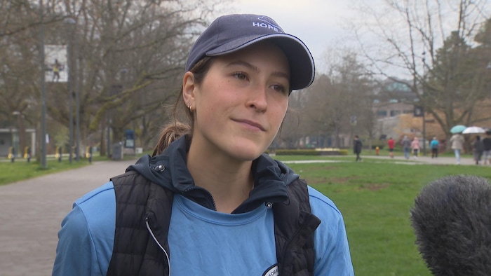 Maya Geertz au campus de Vancouver de l’UBC, le 12 avril 2026.