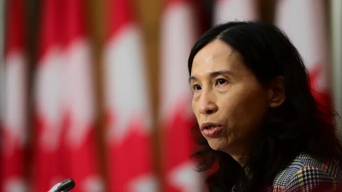 Chief Public Health Officer Dr. Theresa Tam provides an update on the COVID pandemic during a press conference in Ottawa on Tuesday, Nov. 17, 2020. 