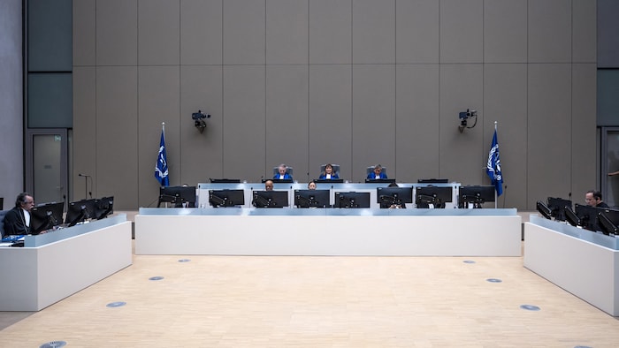 Une audience de la Cour pénale internationale.