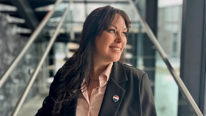 Portrait d'une femme.