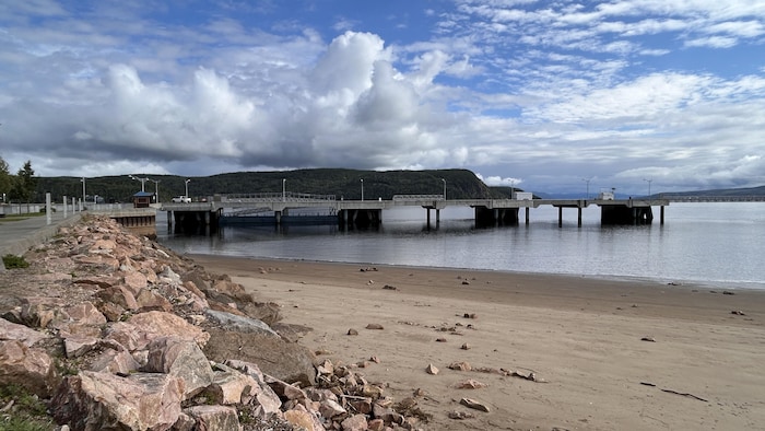 Le quai d'escale de Bagotville et le littoral