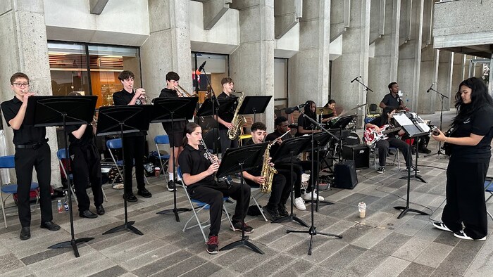 L'orchestre.