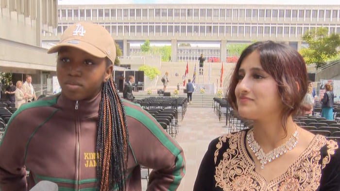 Amy Balawi et Grace Hien
