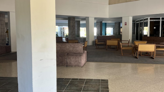 Un hôtel vide. 