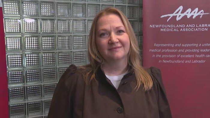 Dre Cynthia Slade, présidente de l’Association médicale de Terre-Neuve-et-Labrador.