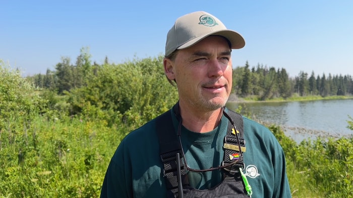 Dale Kirkland, directeur du parc national Elk Island (le 5 juillet 2025).