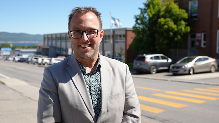 Le maire de Gaspé, Daniel Côté.